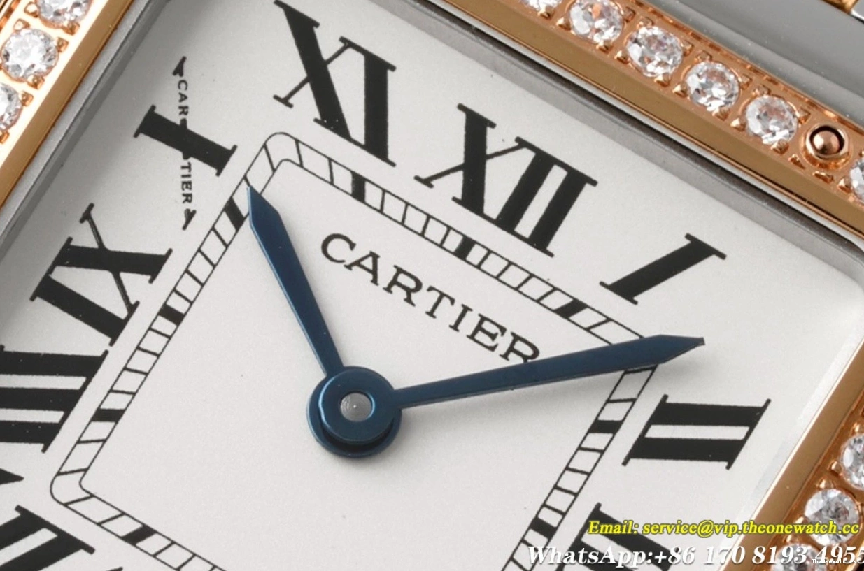 Secrete White BVF SS Ladies 27mm Dial Dia De Panthere RG Quartz 0319